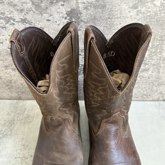 Ariat Groundbreaker Work Boot F2892 Square Toe Leather Men’s Size 8.5D EUC main image 5